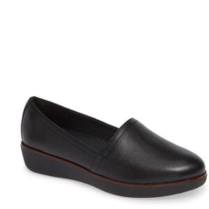 Fitflop Shoes Fitflop Casa Store Leather Loafer In Black